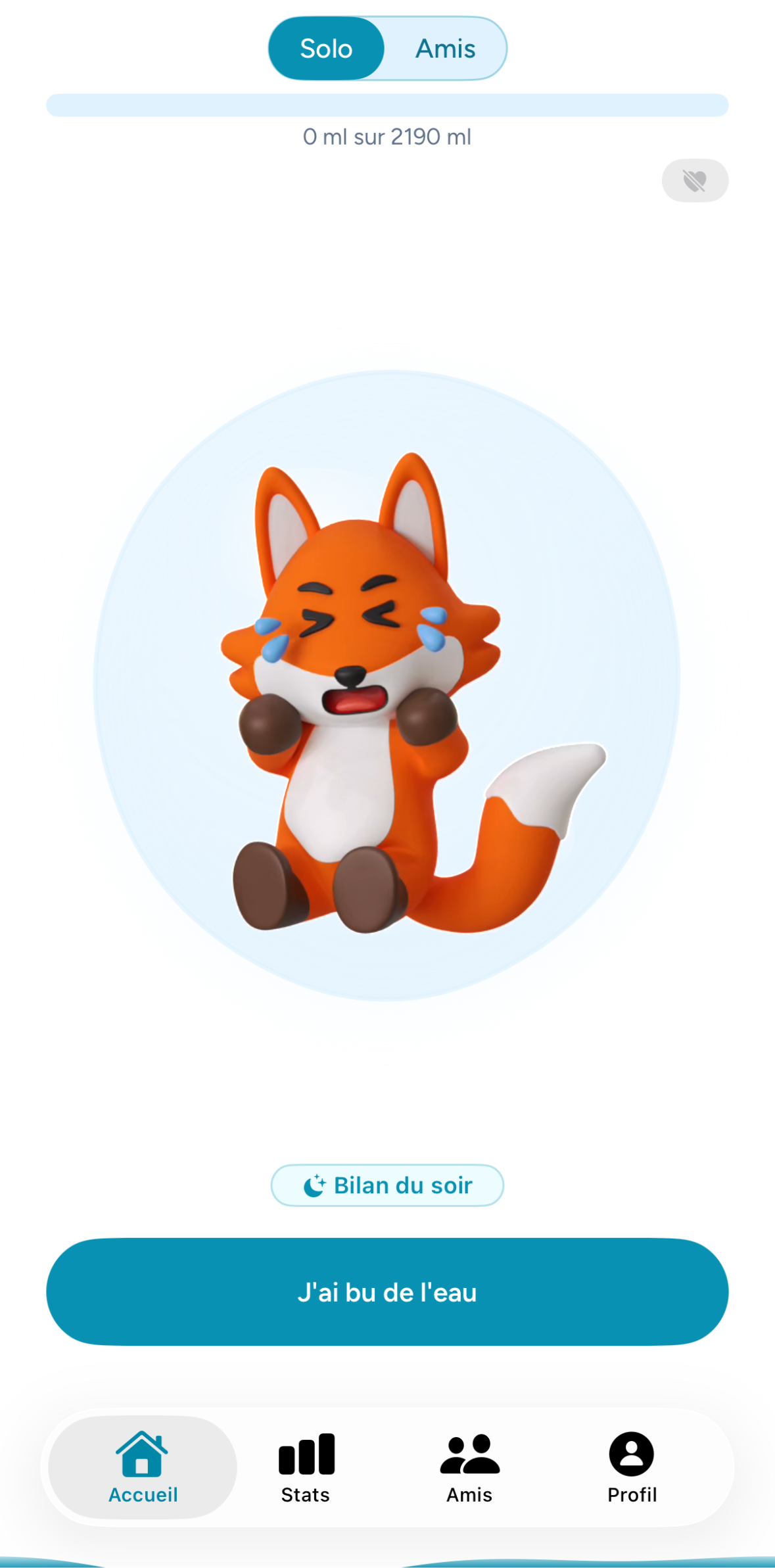 Fox Dehydrated State